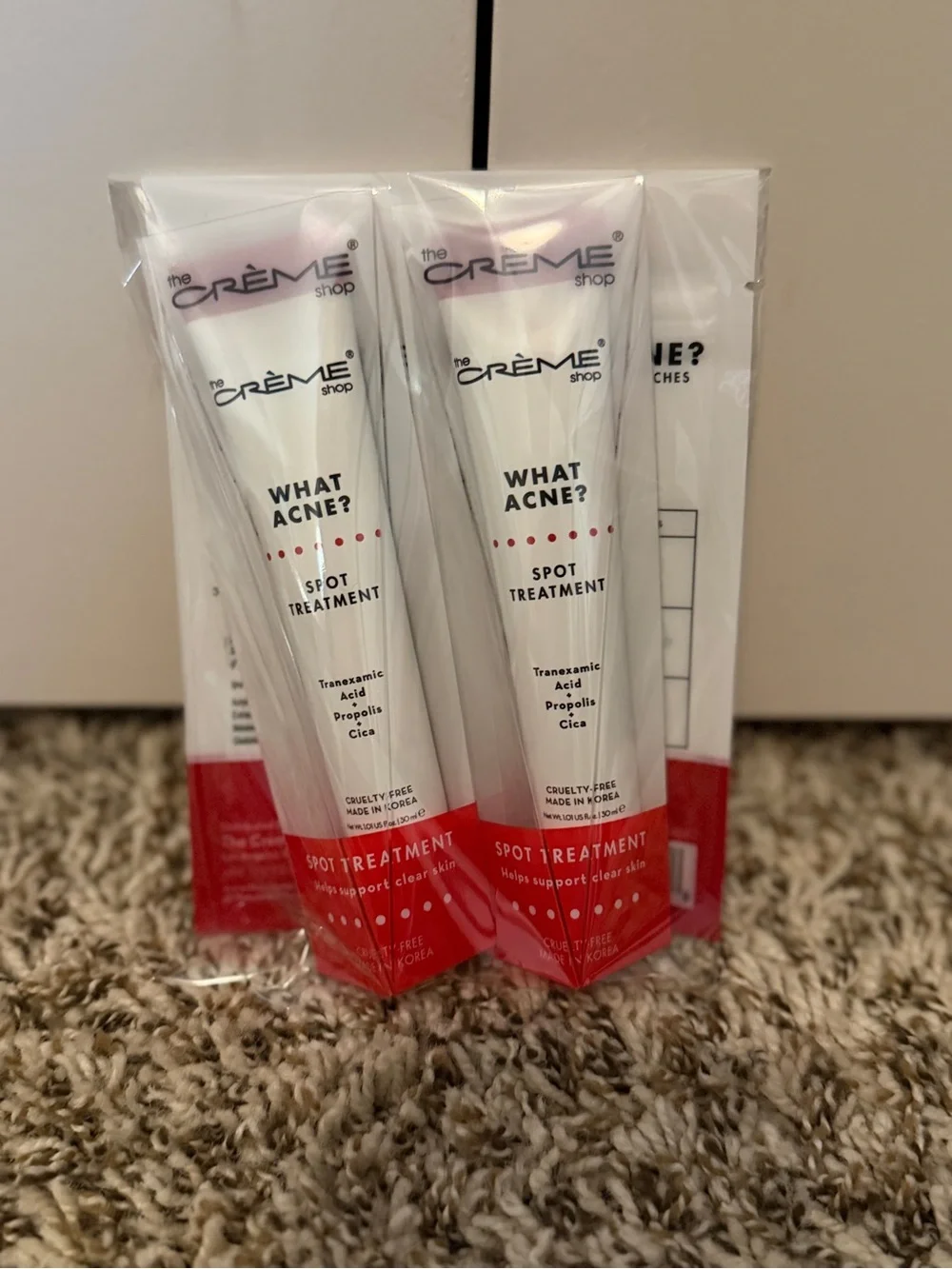 the CRÈME shop What Acne? Spot Treatment & Invisible Patch 4pc Set